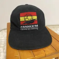 adidas アディダス FRANCE 98 キャップ 黒