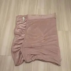 ピンク わた入り２枚合わせ毛布　140cm x 200cm