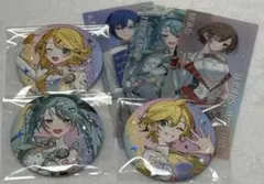 プロセカ プロセカ感謝祭5周年 オーロラ箔押し缶バッジ A バチャシンまとめ売り