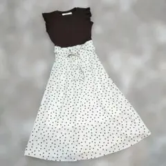 toccocloset ワンピース 水玉 夏 可愛い