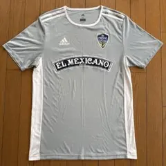 adidas フレズノFC シャツ Mサイズ グレー