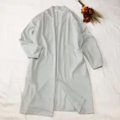 サマンサモスモスブルー【未使用品】ロングカーディガンコート　おしゃれ　大人っぽい