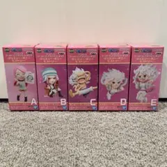 ワンピース ワールドコレクタブルフィギュア-ジュエリー・ボニーヒストリー- 5種