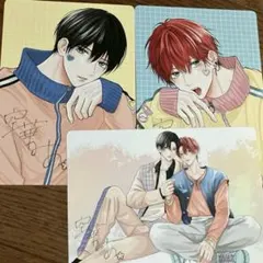 たまらないのは恋なのか アニメイト ビジュアルボード 3枚　セット　特典のサムネイル