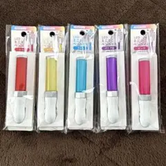 【新商品】 セリア LEDミニミニペンライト 5色セット カラー 推し活のサムネイル
