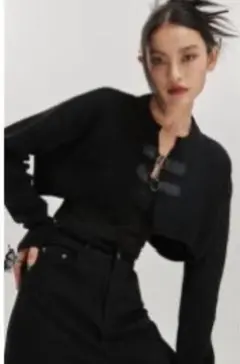 クロップド ニット