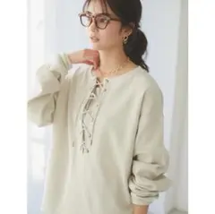★極美品★ クラフトスタンダードブティック　トップス　レディース　アイボリー