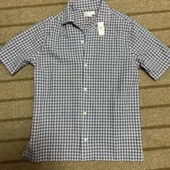 GAP 半袖 チェックシャツ ブルー系のサムネイル