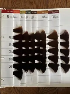 【美容師・カラー診断】ヘアカラー見本
