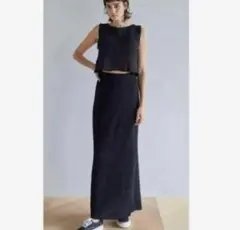 Searoomlynn ペーパーニットロングスカート Mのサムネイル