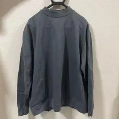 KANEMASA グレー クルーネック トレーナー