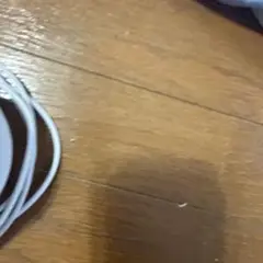 ホワイト USB-C 充電ケーブル 巻き取り式