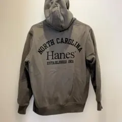 【SALE】Hanes パーカー 刺繍 バックプリント