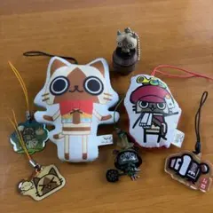 ご当地アイルーメラルー ストラップ 2種セット - メルカリ