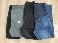 マタニティ パンツ デニム 4点セット