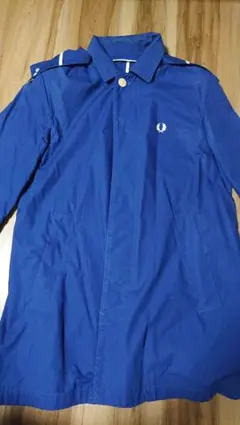 【オシャレ】フレッドペリー 取外し可能フード付きカラーコート