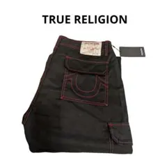 True Religion カーゴパンツ　黒　36　２XL　メンズ　新品