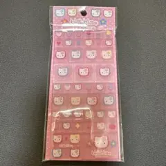 ハローキティ 90s タイルシール ピンク レトロ サンリオ