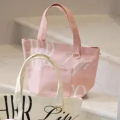 Her lip to ハリプ ハーリップトゥ トートバッグ rose 名古屋限定