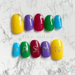 人気！推し活 ライブ カラフル 現品 サイズオーダー 黄 紫 赤 緑 青 5色