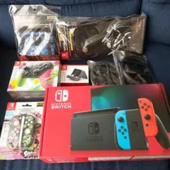 Nintendo Switch Joy-Con (L) ネオンブルー/ (R)…