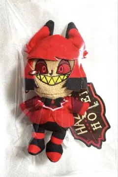 ハズビンホテル アラスター おすわり ぬいぐるみ ラウンドワン ハズビンホテル アラスター おすわりマスコット ぬいぐるみ ラウンド