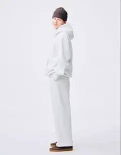 GU　ヘビーウェイト　スウェット　パンツ ワイドストレートS