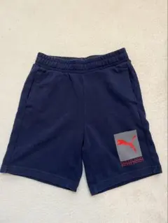 PUMA ハーフパンツ ネイビー 9-10Y