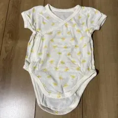 70 UNIQLOコットンメッシュインナーボディスーツ 前開き