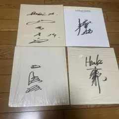 ホークス　サイン色紙