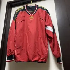 adidas CLIMAPROOF ピステ・ウィンドブレーカー レッド⭐️