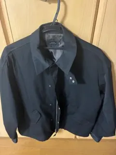 (超美品)黒 ジッパー付きカジュアルジャケット