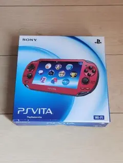 PS Vita Wi-Fiモデル レッド 本体　PCH -1000　ZA03