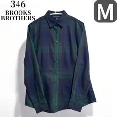 BROOKS BROTHERS 346 チェックシャツMレディーストップス長袖