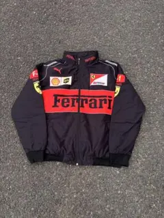 Ferrari ナイロンジャケット ブラック