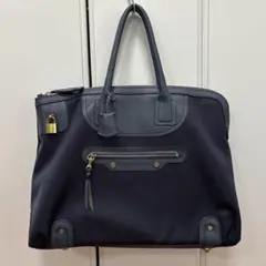ネイビー ビジネスバッグ
