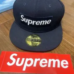 Supreme newera 59FIFTY キャップ 黒 7 3/8 - メルカリ