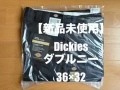 【新品未使用】[36×32] Dickies ダブルニー 85283 BLACK