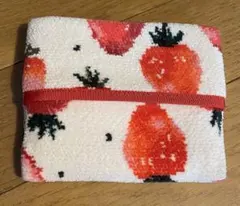 開封のみ⭐︎レア⭐︎FEILER⭐︎フェイラー　ストロベリー　ティッシュポーチ フェイラー FEILER ストロベリードット ポケットティッシュ