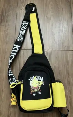 ピカチュウ ボディバッグ　ステューシー