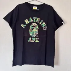 A BATHING APE カモフラ L Tシャツ半袖カットソー迷彩