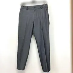 B threeのチャコールグレーのテーパードパンツ❣️L・股下約65cm❣️女性用