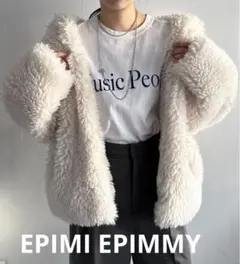EPIMI EPIMMY クリーム　ボアジャケット