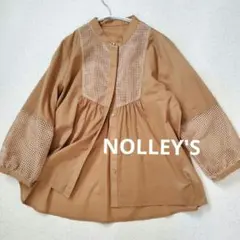 美品 NOLLEY'S ノーリーズ 洗える チュニック ブラウスのサムネイル