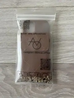 ANO ピンク ソフトケース チェーン付き