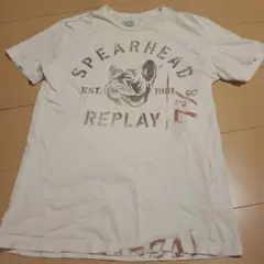 値下げ REPLAY SPEARHEAD プリントTシャツ