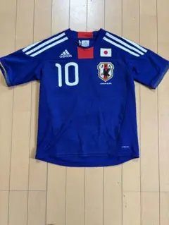 JFA サッカージャージ 青 10番 Sサイズ 公式 日本代表のKAGAWA - メルカリ