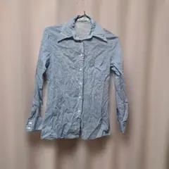 Mon Chérie ストライプ長袖シャツ