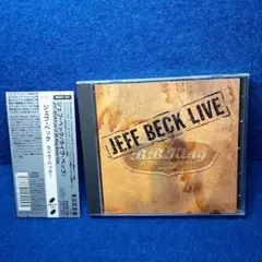 帯付き　国内盤　ライヴ・ベック!　/　ジェフベック