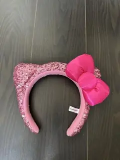 USJ ユニバカチューシャ スパンコール キティ ピンク